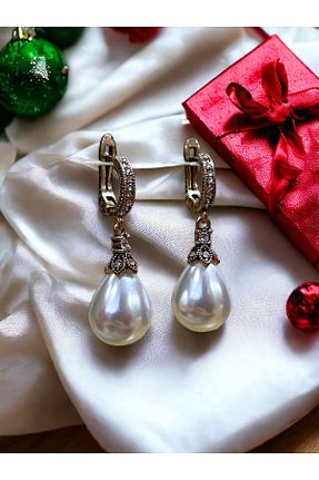 گوشواره مروارید سفید FAYRA ACCESSORIES - کد 871687190