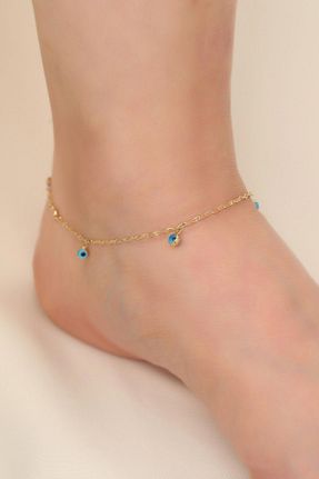 خلخال طلا زرد زنانه 14 عیار Bayar Gold - کد 785137359