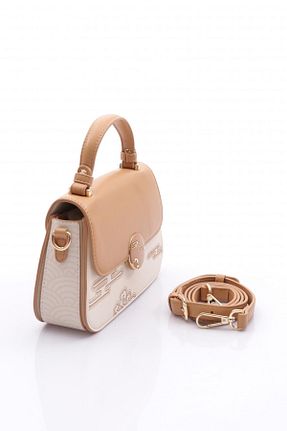 کیف دستی بژ زنانه چرم مصنوعی Levidor - کد 870294095