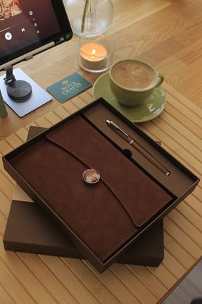 دفتر قهوه ای Yumuşak Nova Crafts - کد 871694486