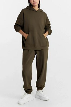 ست کرمکن اسپرت خاکی زنانه پنبه پلی استر ruNadeS - کد 871694394