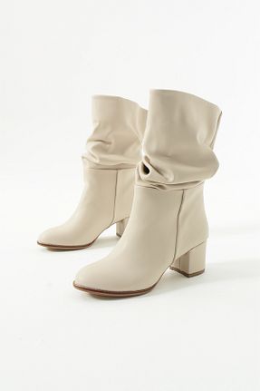 چکمه بژ زنانه جیر Gökçe Shoes - کد 871704883