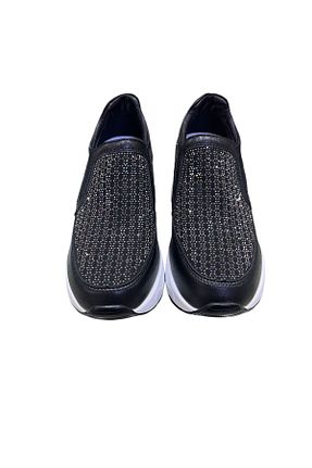 کفش پاشنه بلند پر مشکی زنانه پاشنه متوسط (5-9 سانتی متر) Guja - کد 871704633