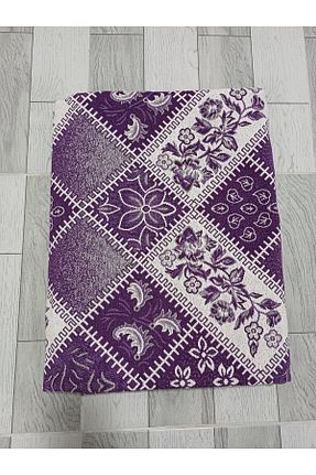 کاور فرش بنفش پنبه پلی استر Gereli Home - کد 817110563