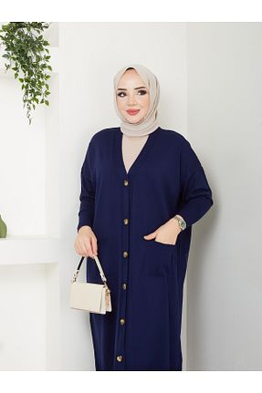 رویه حجاب سرمه ای زنانه اکریلیک MODAMÜNASİP - کد 871743695