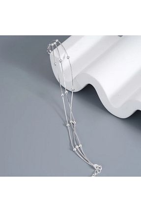 دستبند استیل (فولاد) متالیک زنانه استیل ضد زنگ CAXBERN - کد 871726839