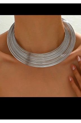 گردنبند جواهر زنانه آهن ISTBIRD ACCESSORIES - کد 871757907