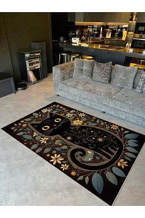 فرش رنگی قابل شستشو Rugs Modern Halı - کد 871762431