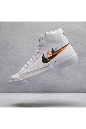 کفش پیاده روی طوسی زنانه چرم مصنوعی Nike - کد 878987493