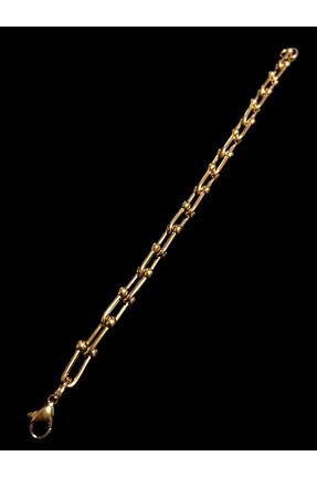 دستبند استیل (فولاد) زرد زنانه استیل ضد زنگ Çalıkaksesuar - کد 871793324