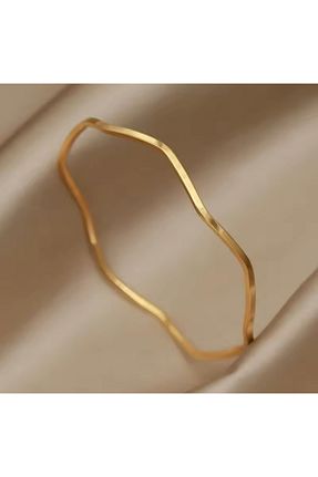 دستبند استیل (فولاد) طلائی زنانه استیل (فولاد) Rummjewelry - کد 871794538