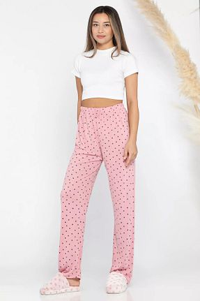 پائین تنه راحتی صورتی زنانه ویسکون MAYSSTORE - کد 871856548
