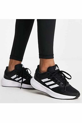 کفش اسنیکر مشکی زنانه بند دار adidas - کد 871869358