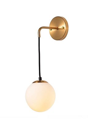 چراغ دیواری زرد فلزی burenze - کد 864510732