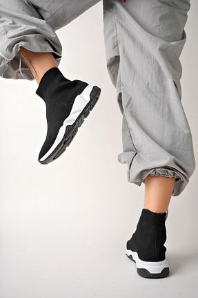 کفش اسنیکر مشکی زنانه بند دار bolella - کد 871872980