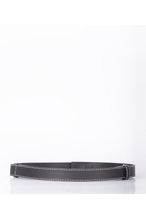 کمربند مشکی زنانه چرم مصنوعی Babydoll Bag - کد 857865129