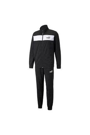 ست گرمکن مشکی مردانه پنبه پلی استر Puma - کد 741746025