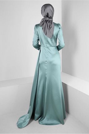 روسری طوسی پلی استر Alvina - کد 801206037
