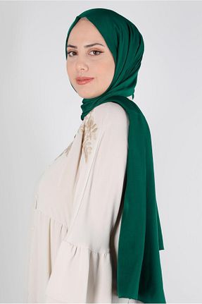 شال سبز زنانه پلی استر Alvina - کد 798335247