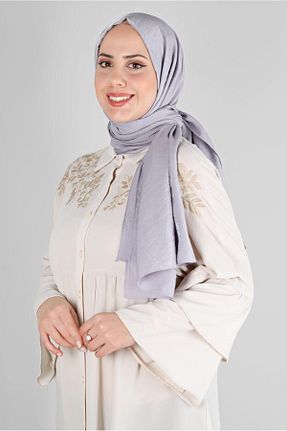 شال بنفش زنانه پنبه ای Alvina - کد 796282340