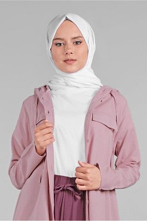 تونیک حجاب صورتی زنانه مخلوط پلی استر TRENDTESETTÜR - کد 86585403