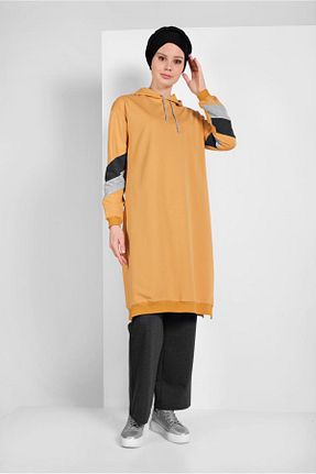 ست گرمکن حجاب زرد زنانه رگولار TRENDTESETTÜR - کد 86186896