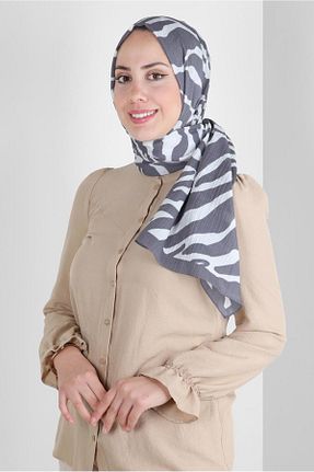 شال طوسی زنانه پلی استر Alvina - کد 799160809