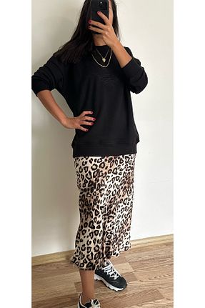 دامن رنگی زنانه ساتن Butik - کد 871922052