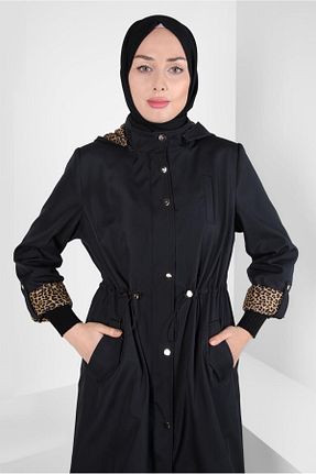 ترنچکت مشکی زنانه پلی استر Alvina - کد 797484252