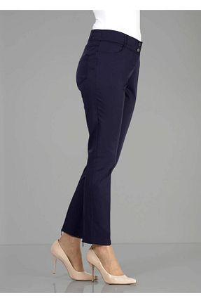شلوار حجاب سرمه ای زنانه پنبه پلی استر TRENDTESETTÜR - کد 95679460