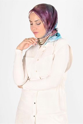 روسری پلی استر Alvina - کد 806346316
