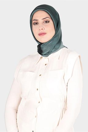 روسری سبز پلی استر Alvina - کد 806346242