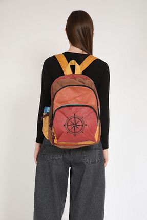 کوله پشتی طلائی زنانه سایز متوسط Street Bag - کد 871957961