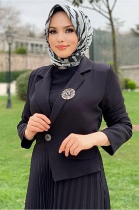 لباس حجاب مشکی زنانه رگولار TRENDTESETTÜR - کد 302033322