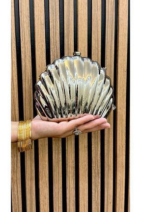 کیف مجلسی طوسی زنانه فلزی GP GUES POLO - کد 871979225