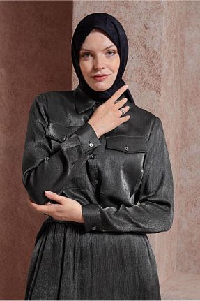 شال مشکی زنانه پلی استر Alvina - کد 829869191