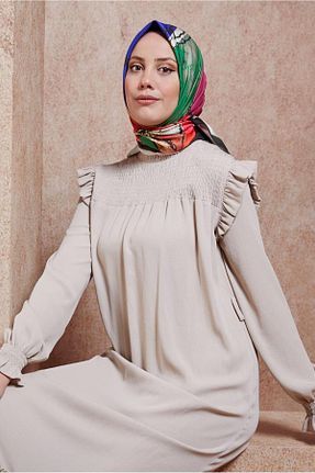 روسری مشکی پلی استر Alvina - کد 844017385