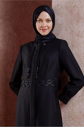 شال مشکی زنانه پلی استر Alvina - کد 853667200