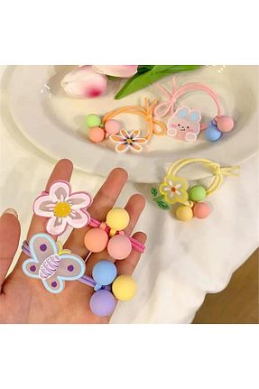 گیره سر بنفش زنانه سیلیکون So Much Accesories - کد 736391931