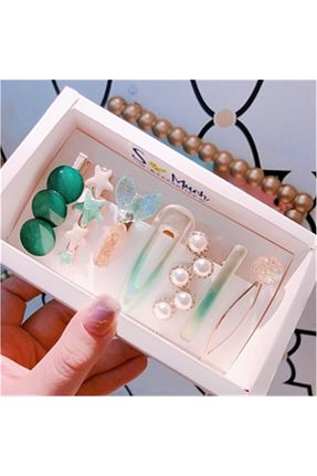 گیره سر سبز زنانه So Much Accesories - کد 119737378