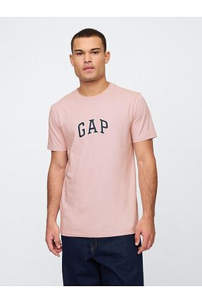 تیشرت صورتی مردانه رگولار GAP - کد 872059828