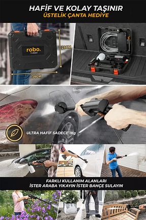شستشوی فشار قوی 90 Bar ROBO - کد 871718931