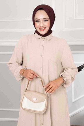 ست بالاتنه و پائین تنه بژ زنانه بافتنی EBRUTESETTÜR - کد 872066246