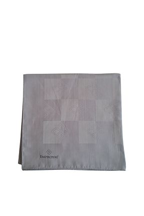 روسری طوسی پنبه ای Emproyal - کد 872082682