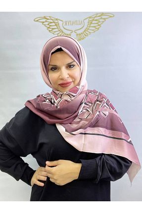 شال بنفش زنانه Medine İpeği ALDAİR - کد 872087186