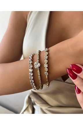 خلخال جواهر طلائی زنانه İNN JEWELLERY - کد 872074591