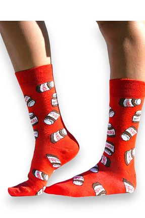 جوراب آبی زنانه پنبه ای Hanse Socks - کد 229452215