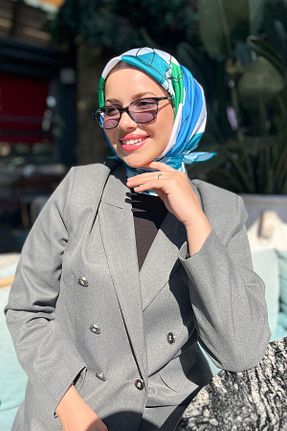 روسری رنگی پلی استر Armine - کد 872089692