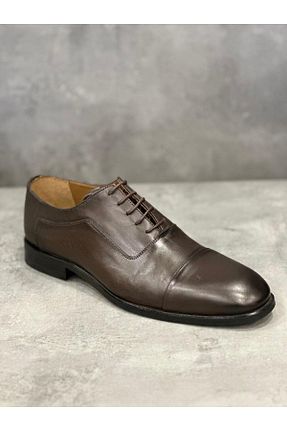 کفش کلاسیک قهوه ای مردانه پاشنه کوتاه (1 - 4 سانتی متر) LUCIANO BELLINI - کد 872119420