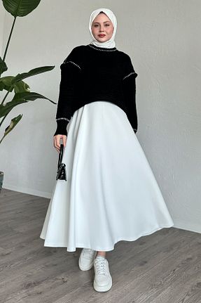 پلیور حجاب مشکی زنانه اکریلیک InStyle - کد 872122212